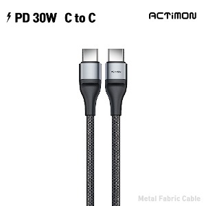 PD30W CtoC 메탈 케이블 - 1.2M(C to C)MON-CC-M120