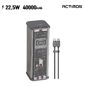 40000mAh 22.5W 고속 보조배터리( C to C)MON-PD20W-K40000